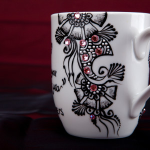 Bespoke decorated mug